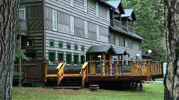Wallowa Lake Lodge Deck